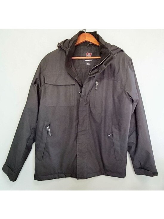 SwissTech Other - SwissTech Hooded Winter Jacket Black Small (34-36) Pockets Snow Ski